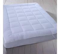 Just So Home Luxury Waterproof Quilted Microfibre Mattress Topper Non-Slip Backing (King)