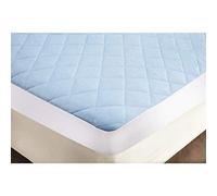 Just So Home Single Cool Blue Gel Luxury Quilted Mattress Protector