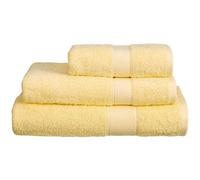 Snugglemore Luxury 500gsm Turkish 100% Cotton Ringspun Towels Pack of 2 Available in Hand, Bath, Bath Sheet, Jumbo Bath Sheet and Bath Mat (Lemon, Hand Towel x 2)