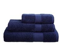 Just So Home Turkish Cotton Towels Pack Of 2 (Navy, Bath Sheet )