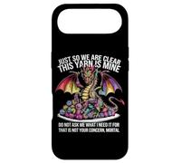 Just So We Are Clear This Yarn Is Mine Dragon Colorful Case for iPhone Air