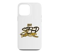 Just Speed Cheetah Cat Hunting Leopard Animal Lovers Case for iPhone 13 Pro Max