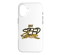 Just Speed Cheetah Cat Hunting Leopard Animal Lovers Case for iPhone 16