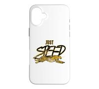 Just Speed Cheetah Cat Hunting Leopard Animal Lovers Case for iPhone 16 Plus