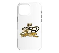 Just Speed Cheetah Cat Hunting Leopard Animal Lovers Case for iPhone 16 Pro Max
