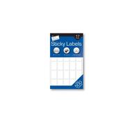 Just Stationery 19x12mm Sticky Label - White