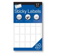 Just Stationery 19x12mm Sticky Label - White