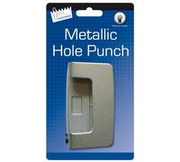 Just stationery 2 Hole Paper Punch, Assorted Colours 6086