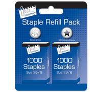 Just Stationery 2 x 1000 No 26 Staples