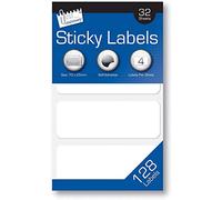 Just stationery 2 X Sticky Label 12x19mm - White