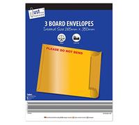 Just-Stationery 265 x 350 mm Board Envelope (Pack of 3) 4685