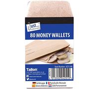 Just stationery 3 X Money Envelope 70x105mm (80 Wallets)
