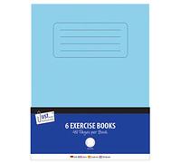 Just stationery 48 Page Exercise Books (Pack of 6) 3248