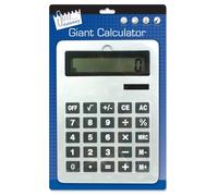 Just stationery 6169 Giant A4 Calculator 210 x 295mm,Silver