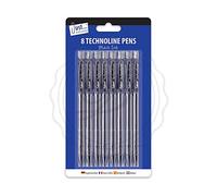 Just stationery 8 Technoline Pens, 1024