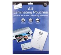 Just Stationery A4 Laminating Pouch (Pack of 20)