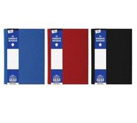 Just stationery A4 Ruled Hardback Book