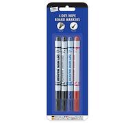 Just Stationery Dry Wipe Marker - Assorted Colours (Set of 4)