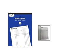Just-Stationery Full Size Invoice Book, 80 Numbered Pages, for Office Use