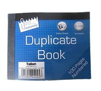 Just Stationery Half Size Duplicate Book