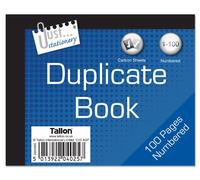 Just stationery Half Size Duplicate Book Notebook, 4025/96