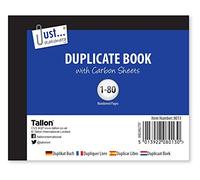 Just stationery Half Size Duplicate Book (Pack of 80)