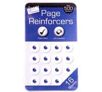 Just Stationery Page Reinforcers 500 Pack- you get 6