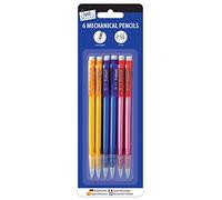 Just stationery Mechanical Pencil with Eraser (Pack of 6)