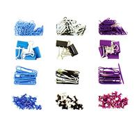 Just Stationery Mixed Stationery Set (One Size) (Black, Purple, or Blue)