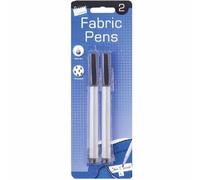 Just Stationery Permanent Marker Pen (Pack Of 2) Black/white (One Size)