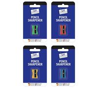 Just stationery Plastic Pencil Sharpener - Assorted Colours