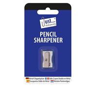 Just Stationery Single Hole Metal Pencil Sharpner