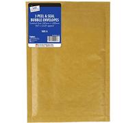 Just-Stationery Size G 240 x 335 mm Bubble Envelope (Pack of 3), 4223