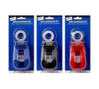 Just stationery Small Desk Tape in Dispenser, 6003 (Assorted Color)