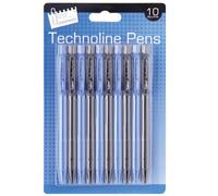 Just Stationery Technoline Pen (Pack of 10)