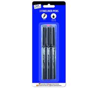 Just stationery Three Fineliner Pens, 1022