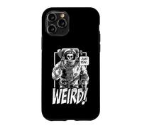 Just Stay Weird Dead Goth Skull Astronaut Cartoon Case for iPhone 11 Pro