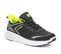 Wide-Fit Memory Foam Trainers Pavers Black 12