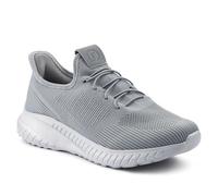 Just Step in Wide Fit Slip On Trainers - Grey Size 11