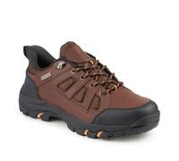 Just Step in Wide Fit Water Resistant Shoes - Brown Size 8