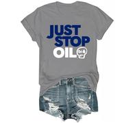 Just Stop Oil T Shirt, Just Stop Oil Tshirt, Just Stop Oil T Shirt Stag Do Grey