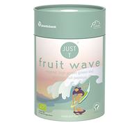 JUST T Organic Loose Leaf Tea, Green Tea with Passion Fruit and Papaya, 125g, High-Grown, Sustainable Storage Tin