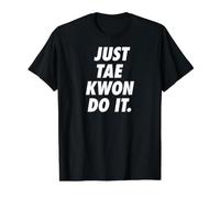 JUST Taekwondo IT Value Graphic T-Shirt, Men, Black, S