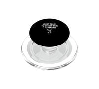 Just Talk To Me After Trimming A Wheel Throwing Pottery Fan PopSockets PopGrip for MagSafe