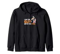 Just The Guy With The Pond Koi Lover Hobby Fun Zip Hoodie
