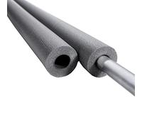 Just The Job Supplies Climaflex Pipe Insulation Foam for 15mm Diameter Pipes ~ Lagging Wrap Roll Industrial Covers for Plumbers DIY Professional (3, 19mm Insulation), Grey
