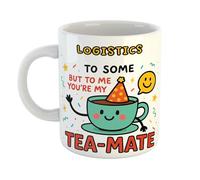 Just The Shirt Logistics Manager to Some But to Me Tea-Mate Funny Coffee Mug Gift for Office Desk, Home or Workplace, Present for Birthdays or Retirement