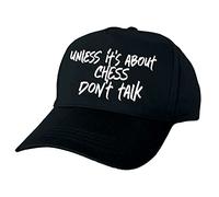 Just The Shirt Unless Its Abot Chess Don’t Talk Hobby Hand Printed Black Baseball Cap