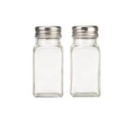 Just The Thing Glass Salt & Pepper Shakers