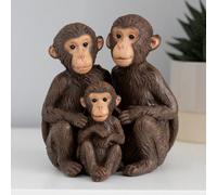 Just The Three Of Us Monkey Family Ornament